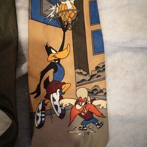Vintage Looney Tunes Cartoon Character Men's Necktie